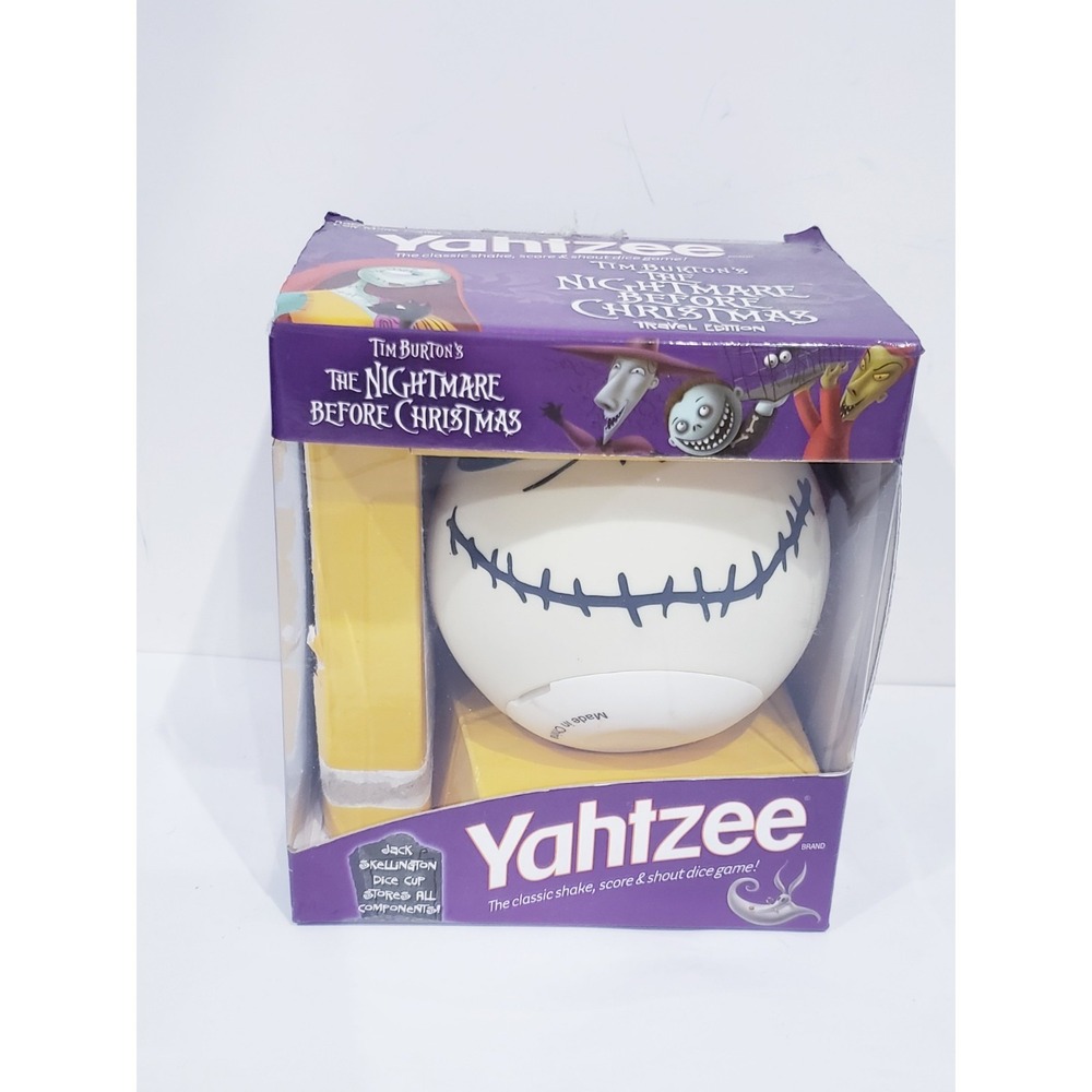 Disney Yahtzee Tim Burton's The Nightmare Before Christmas
